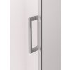 Polysan THRON LINE ROUND obdélníkový sprchový kout 120 x 90 cm, kulaté pojezdy, chrom čiré sklo TL1290-5005