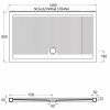 Olsen Spa Ferdy sprchová vanička 90 x 70 x 6,5 cm obdélník keramika bílá VANKEFEII907