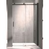 Hopa Belver sprchové dveře do niky 140 x 195 cm posuvné čirá černá BCBELV14BC