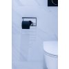 Olsen Spa držák toaletního papíru na nalepení ocel černá barva KD02091776