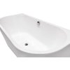 Besco Vica New vana volně stojící 150 x 80 cm sifon s napouštěním bílý akrylát barva bílá VANVIC150NWN