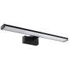 Sapho Chicago LED osvětlení zrcadla 400 x 120 x 40 mm 8W 230 V plast černá AU468