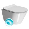 GSI Kube X závěsná WC mísa 36 x 34,5 x 50 cm Swirlflush Extra Glaze bílá 941611
