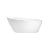 Besco Melody vana volně stojící 150 x 80 cm sifon grafit barva grafit VANMELODY150GG3
