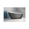 Besco Melody vana volně stojící 150 x 80 cm sifon grafit barva grafit VANMELODY150GG3