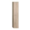 Aqualine Keramia Fresh koupelnová skříňka vysoká 25 x 140 x 20 cm dub platin 51127