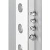 Polysan Spirit Round termostatický sprchový panel 250 x 1550 mm nástěnný bílá 71151