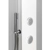 Polysan Spirit Round termostatický sprchový panel 250 x 1550 mm nástěnný bílá 71151