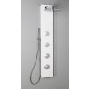 Polysan Spirit Round termostatický sprchový panel 250 x 1550 mm nástěnný bílá 71151
