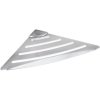 Gedy Smart rohová police do sprchy 17,8 x 17,8 cm chrom ES81
