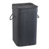Gedy Tatami koš na prádlo 35,5 x 63 x 35,5cm černá TA3814