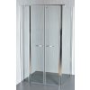 Arttec Comfort sprchový kout obdélníkový 127 x 79 x 195 cm dvoukřídlé lesk chrom čiré XCOM0172