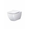 CERSANIT B245 Virgo set mísa závěsná Clean On se sedátkem slim duro S701-427