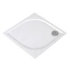Arttec Linea sprchová vanička čtvercová 80 x 80 cm litý mramor bílá PAN04662