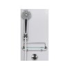 Arttec Smaragd sprchový box 90 x 90 x 220 cm model 1 se stropem dvoukřídlé lesk chrom grape PAN04613