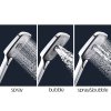 Mereo sprchová souprava nástěnná baterie Eve 150 mm hlavová sprcha bez příslušenství černá CBE60101SGE