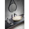 Sapho FORMIGO betonové umyvadlo na desku 60 x 40 cm žlutá FG222