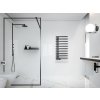 Hopa Darvel koupelnový radiátor 600 x 1730 mm spodní připojení černá RADDAV601731