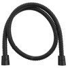 Sapho POWERFLEX opletená sprchová hadice 100 cm černá mat FLEX100B