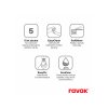 Ravak Solar umyvadlová baterie stojánková bez výpusti chrom X070482