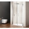 Gelco LORO sprchové dveře dvoukřídlé 110 x 200 cm chrom čiré sklo GN4311