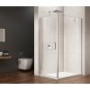 Gelco LORO obdélníkový sprchový kout 70 x 100 x 200 cm jednokřídlé chrom čiré sklo GN4470-01