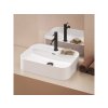 Ravak Ceramic Slim umyvadlo na desku 55 x 40 x 12 cm s otvorem pro baterii s přepadem keramické bílá XJX01155005