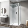 Roth Cariba Line sprchové dveře do niky 90 x 202 cm otervírací brillant transparent CI PIF 090200 VPE
