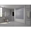 Olsen Spa Flex Vasca Marte New vanová zástěna 140 - 170 x 150 cm posuvné bílá plast OLBBXF200001
