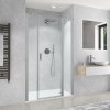 Roth Cariba Line sprchové dveře do niky 63 x 90 x 202 cm otevírací s pevnou stěnou brillant transparent CI FXO/630_CI EPF/900