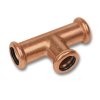 Sanha Press 6130 T-kus redukovaný lisovací Cu voda 35x15x35 mm 16130351535