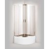 Olsen Spa TOLEDO PLUS 90 x 90 cm OLBTOL90CGPLUS sprchový kout s vaničkou bez čelního panelu VÝPRODEJ