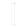 Sapho Softflex plastová sprchová hadice 150 cm měď mat 1208-21