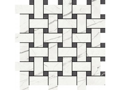 DC1001 Mosaic Basket Muse White Coal