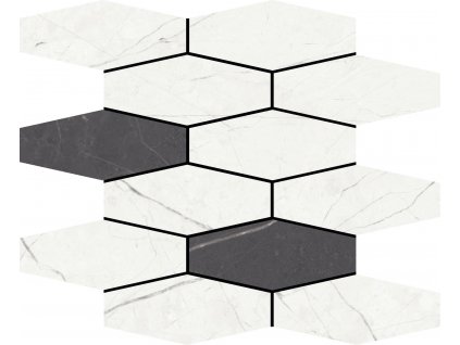 DC1005 Mosaic Hexa Slim Muse White Coal