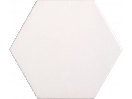 Dlažba - obklad Examatt Bianco matt (hexagon) 15x17,1