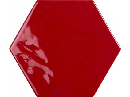 Dlažba - obklad Exabright Rosso (hexagon) 15,3x17,5