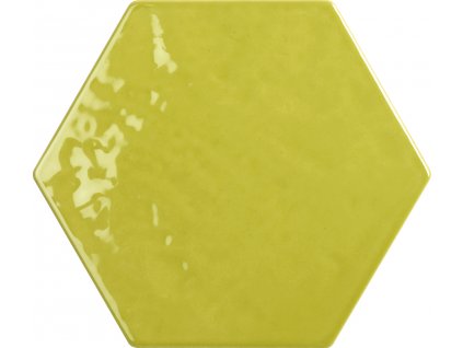Dlažba - obklad Exabright Lime (hexagon) 15,3x17,5