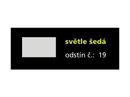 19 světle šedá