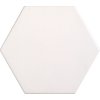 Dlažba - obklad Examatt Bianco matt (hexagon) 15x17,1
