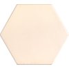 Dlažba - obklad Examatt Avorio matt (hexagon) 15x17,1