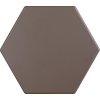 Dlažba - obklad Examatt Tabacco matt (hexagon) 15x17,1