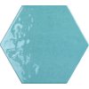 Dlažba - obklad Exabright Acquamarina (hexagon) 15,3x17,5