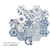 Decoro mix blu