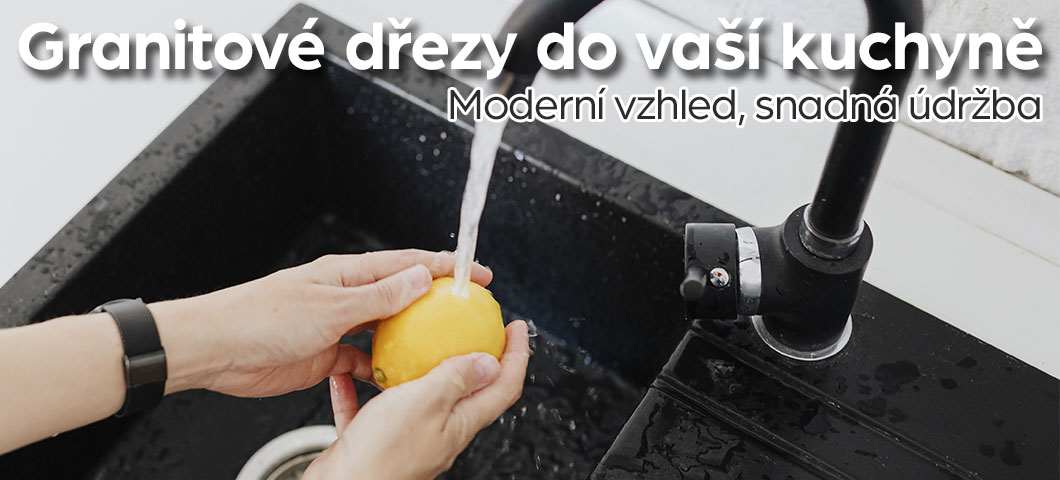 Granitové dřezy