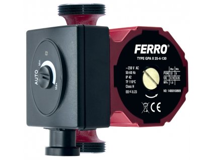 Oběhové elektronické čerpadlo Ferro 25-40/130mm W0603