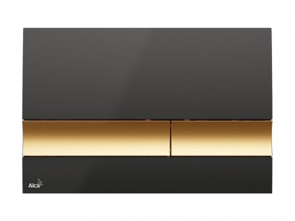 Alcadrain M1728-5 Tlačítko ovládací černá/zlatá