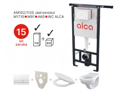 Alcadrain  Set 5v1 AM102/1120, WC ALCA + P169
