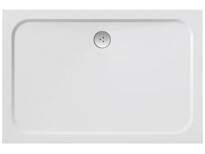 Ravak GIGANT PRO 80×100 CHROME Sprchová vanička obdelníková 80×100 cm - bílá