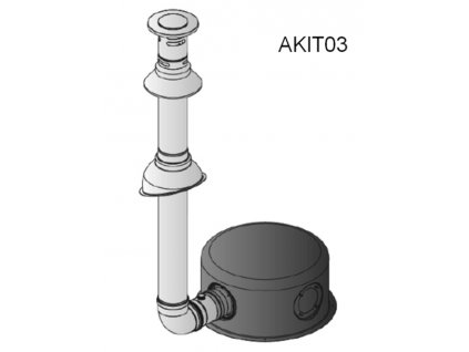 Sada odkoureni koaxialni vertikalni AKIT03